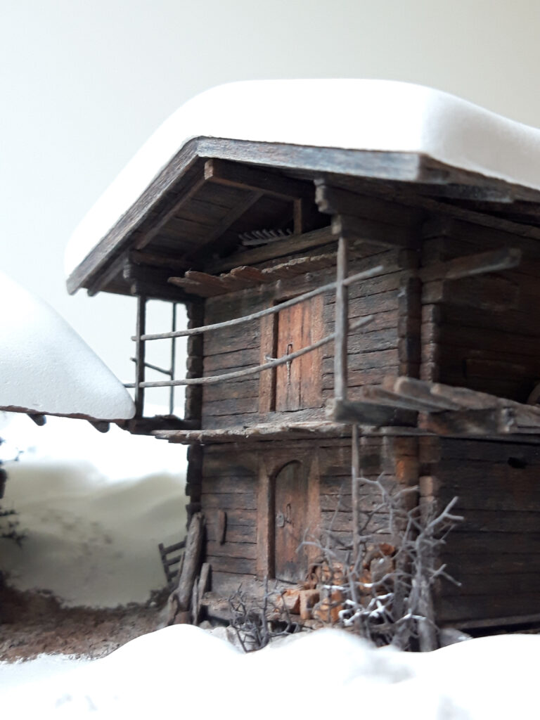 "Kornkasten" in Südtirol - Modellbau und Foto: Robert Bläß