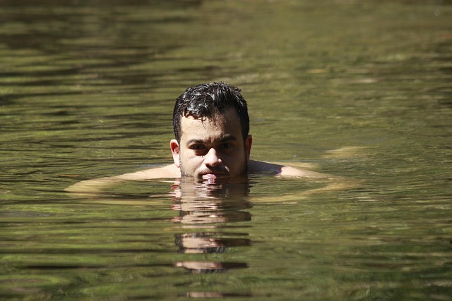 getragen vom Wasser