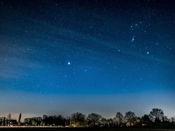 abendlicher Sternenhimmel