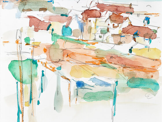 Aquarell von Christine Euba