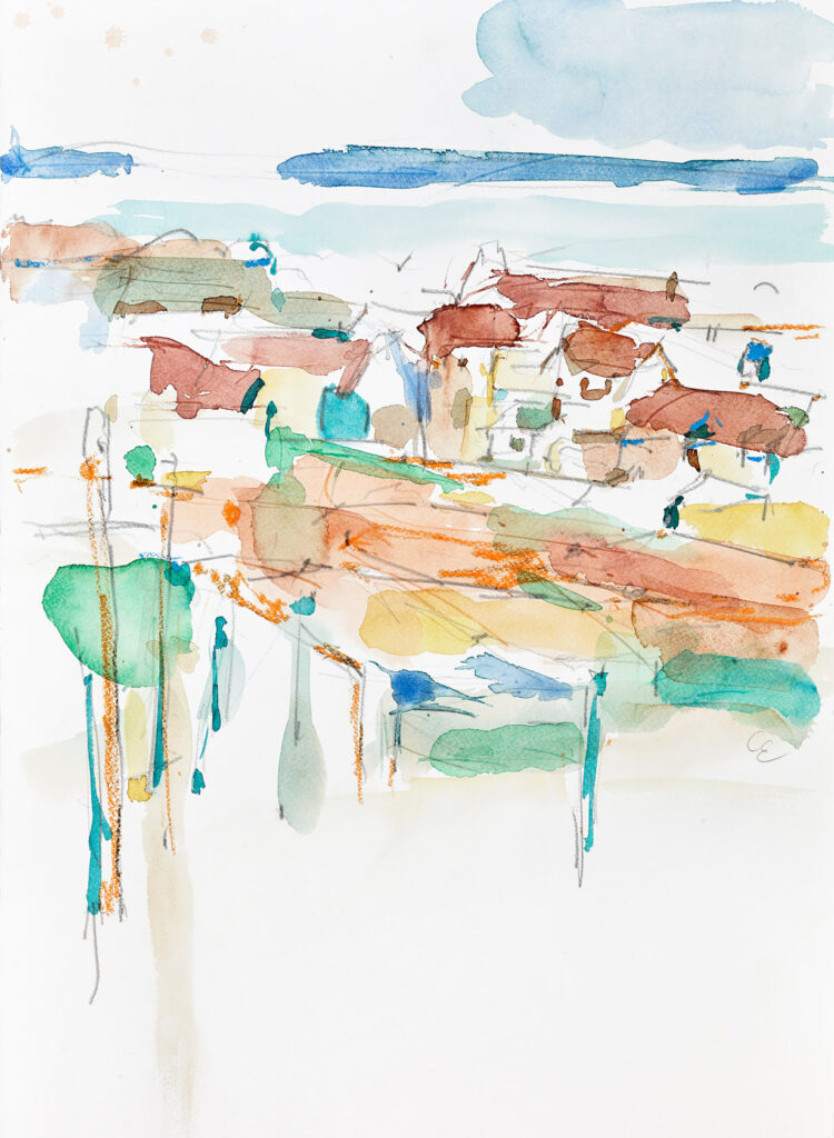 Aquarell von Christine Euba